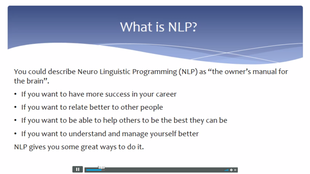 NLP Practitioner Training