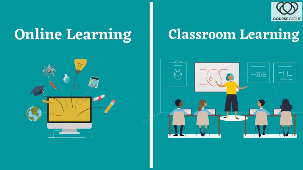 Online Learning vs Classroom Learning - Course Cloud