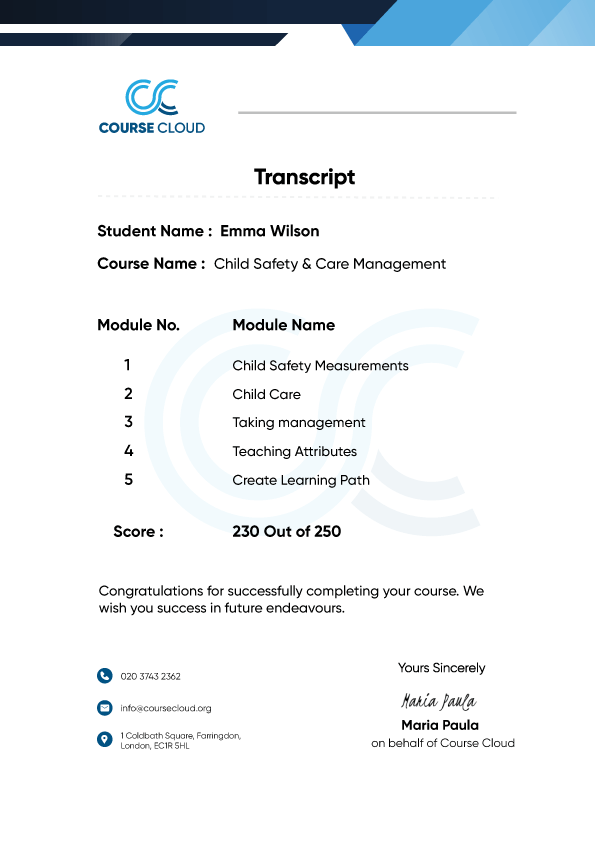 Course-Cloud-Transcript