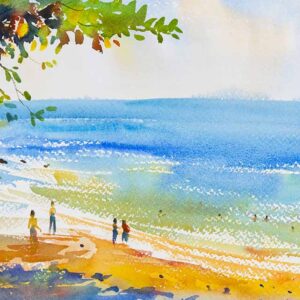 Beachscapes Line and Wash in Watercolour of Beginners