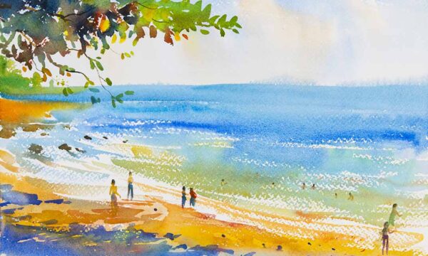 Beachscapes Line and Wash in Watercolour of Beginners