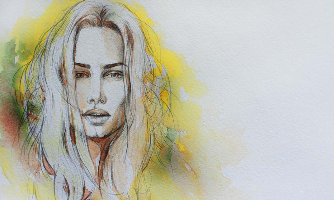 Paint Your Own Portraits in Watercolour