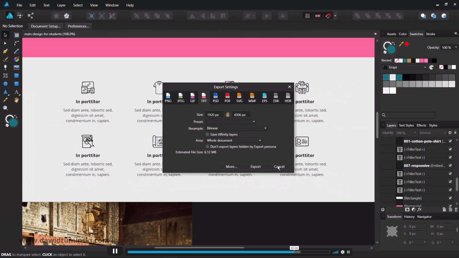 affinity designer course free affinity designer course free