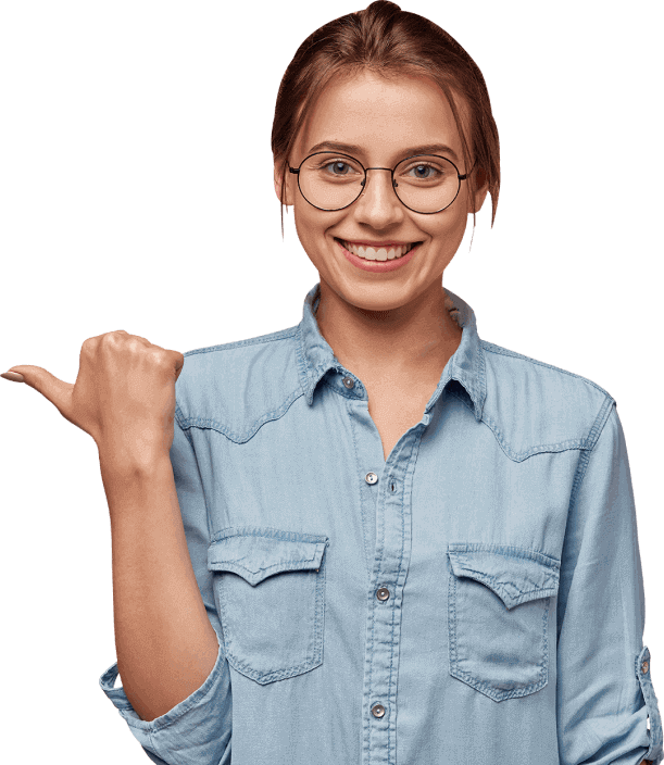 waist-up-shot-pretty-smiling-woman-has-cheerful-expression